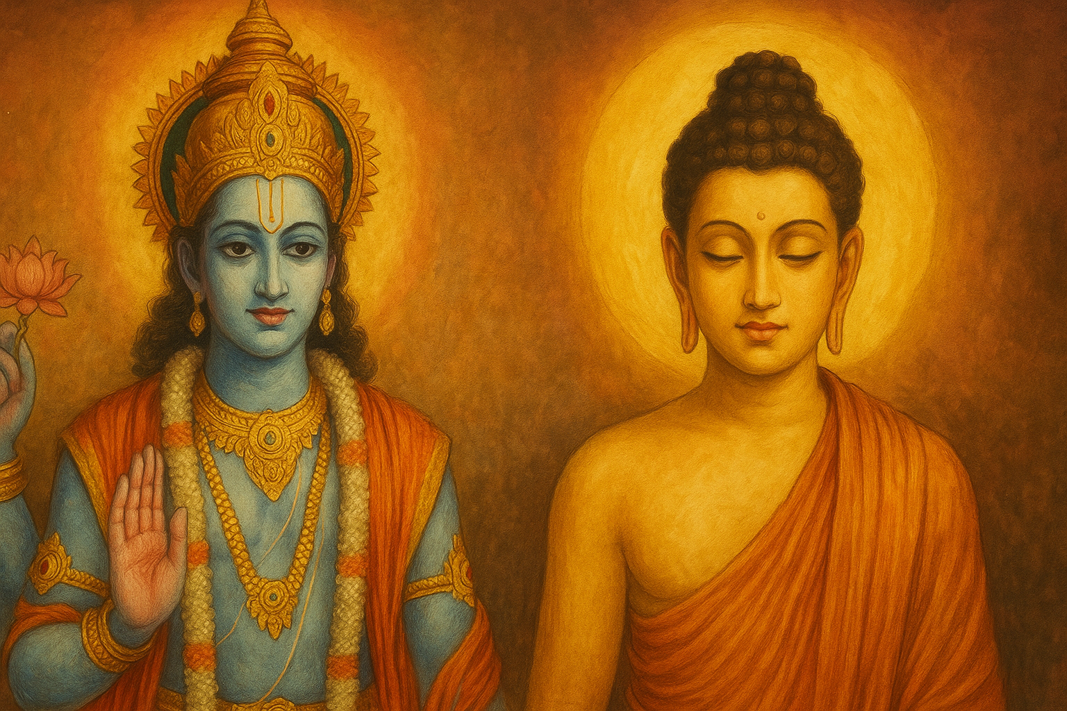 Lord Buddha as the Ninth Incarnation of Vishnu – A Divine Path to Peace and Inner Liberation