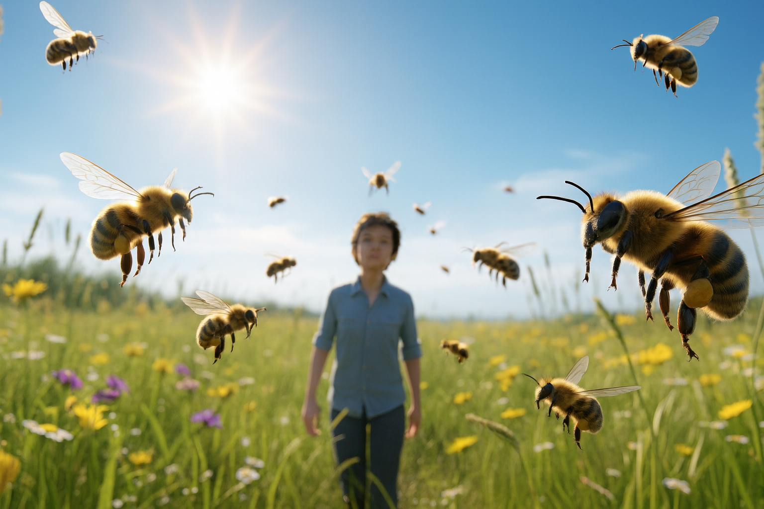 Bees Keep Following You? The Hidden Spiritual Message Explained