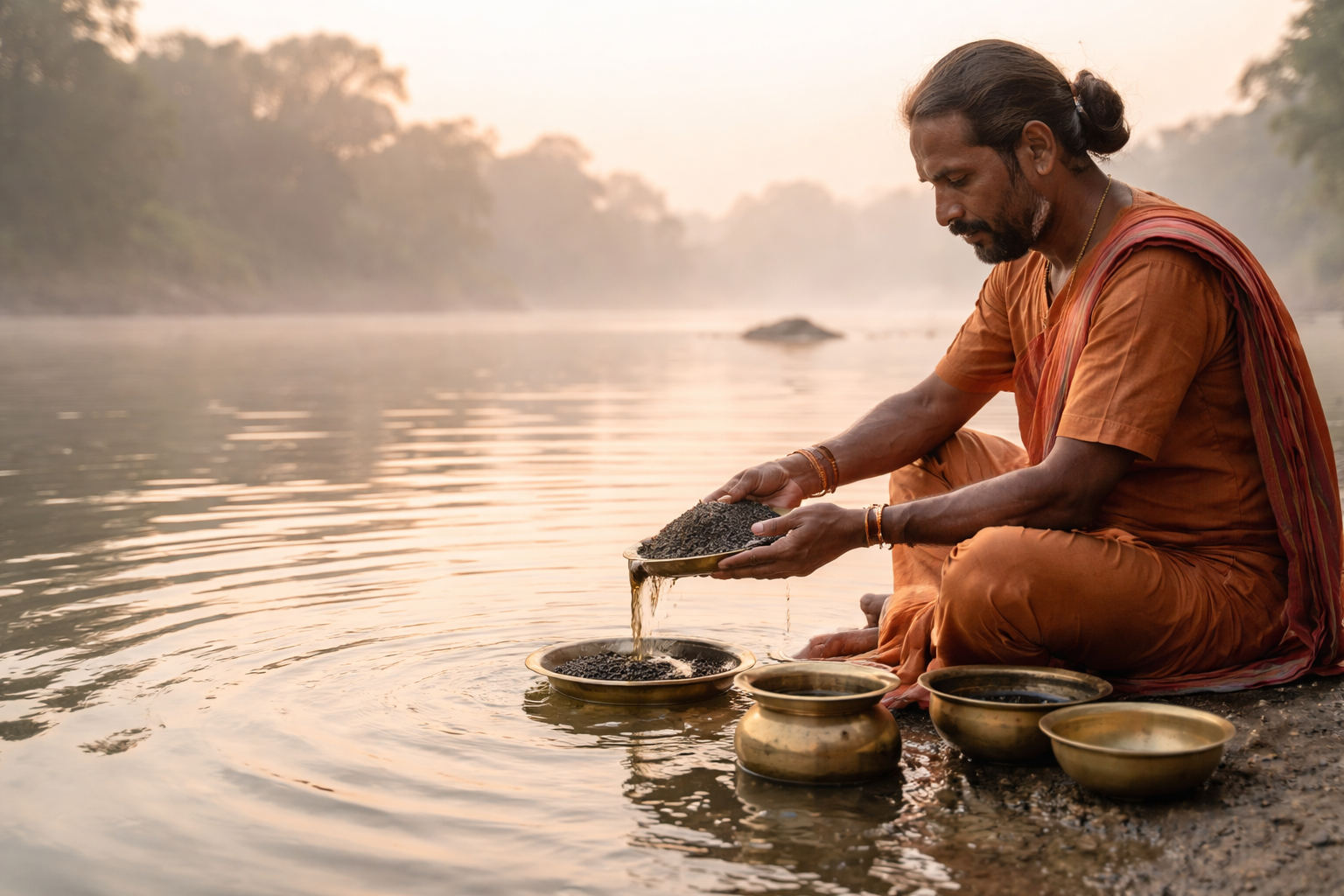 Phalguna Amavasya Pitru Tarpan for Ancestral Alignment